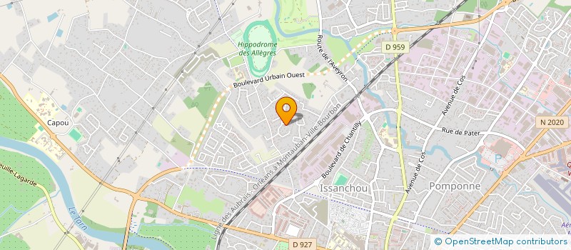 localisation de l'entreprise MADAME ANA PATRICIA GRACA  MONTAUBAN