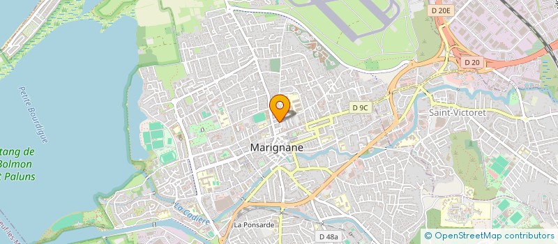 localisation de l'entreprise MADAME ANA PATRICIA RODRIGUES DOS SANTOS à MARIGNANE
