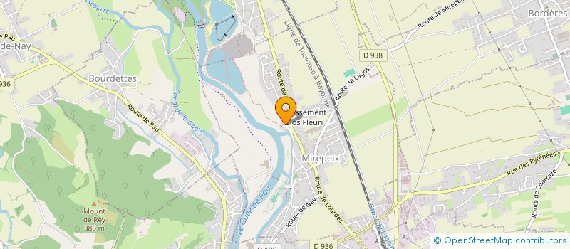 localisation de l'entreprise MADAME ANA-PAULA CHABRIER  MIREPEIX