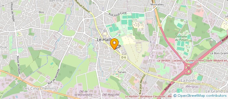 localisation de l'entreprise MADAME ANA PAULA DE OLIVEIRA à LE HAILLAN