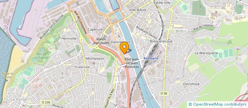 localisation de l'entreprise MADAME ANA PAULA GONCALVES PEREIRA AMERICANO à BOULOGNE-SUR-MER