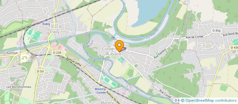 localisation de l'entreprise MADAME ANA PAULA RAMOS FERNANDES  CONDE-SAINTE-LIBIAIRE