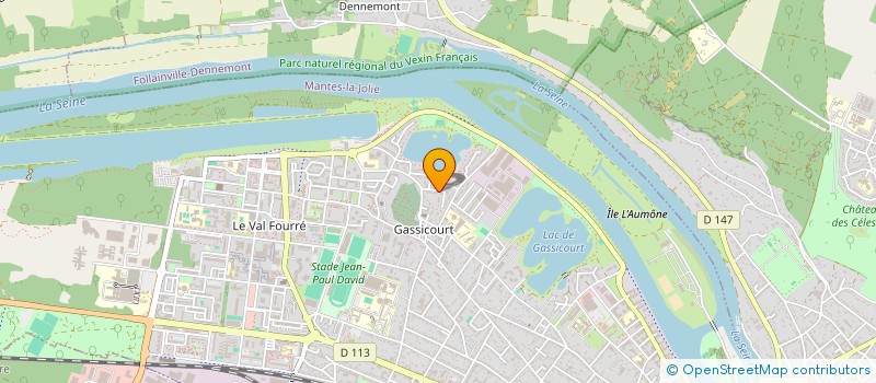 localisation de l'entreprise MADAME ANA PAULA ROBALO  MANTES-LA-JOLIE