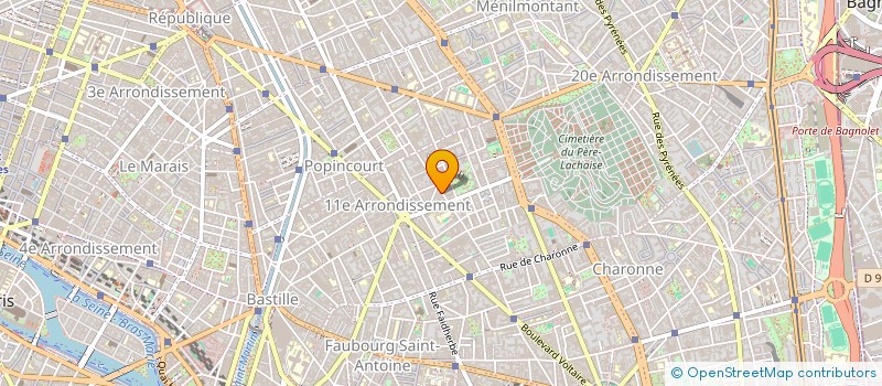 localisation de l'entreprise MADAME ANA PENIDO MIRANDA  PARIS