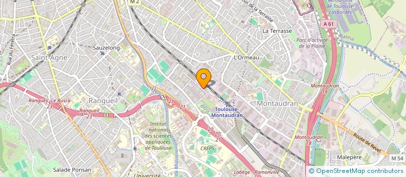 localisation de l'entreprise MADAME ANA PEREIRA DE MATOS à TOULOUSE