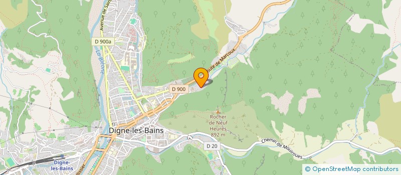 localisation de l'entreprise MADAME ANA PEREIRA PINTO à DIGNE-LES-BAINS
