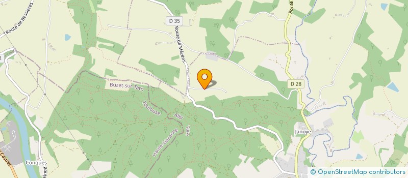 localisation de l'entreprise MADAME ANA PERROD  MEZENS