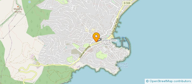 localisation de l'entreprise MADAME ANA POLI FIGUEIREDO à CAVALAIRE-SUR-MER