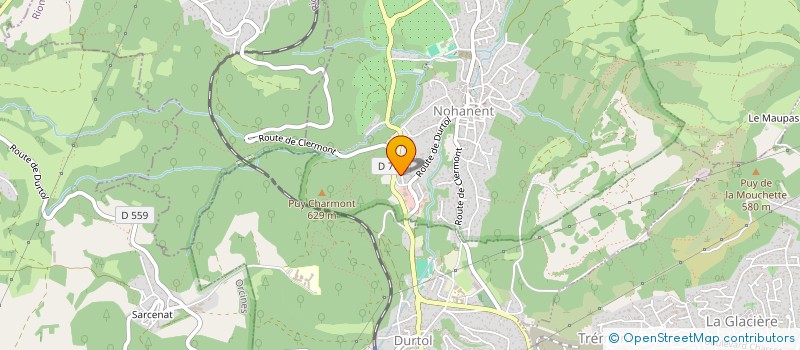 localisation de l'entreprise MADAME ANA RIBEIRO  NOHANENT