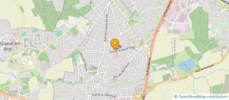 localisation de l'entreprise MADAME ANA RITA PEDROSA SEQUEIRA à PONTAULT-COMBAULT