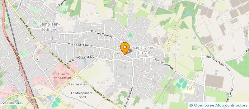 localisation de l'entreprise MADAME ANA RITA SANTOS CORREIA à ORLEANS