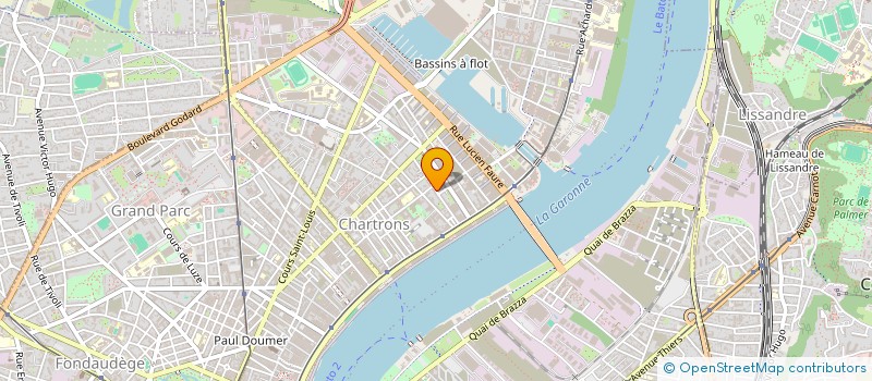 localisation de l'entreprise MADAME ANA RIVADENEYRA SICILIA  BORDEAUX