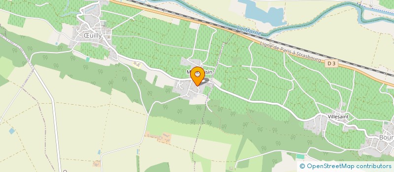 localisation de l'entreprise MADAME ANA ROSA DE OLIVEIRA  UILLY