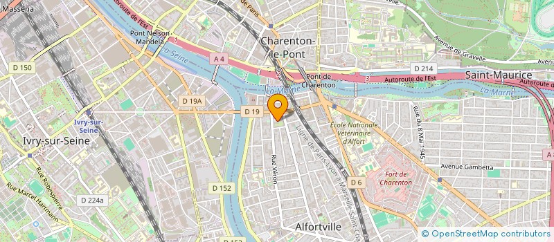 localisation de l'entreprise MADAME ANA S DESPRE à ALFORTVILLE