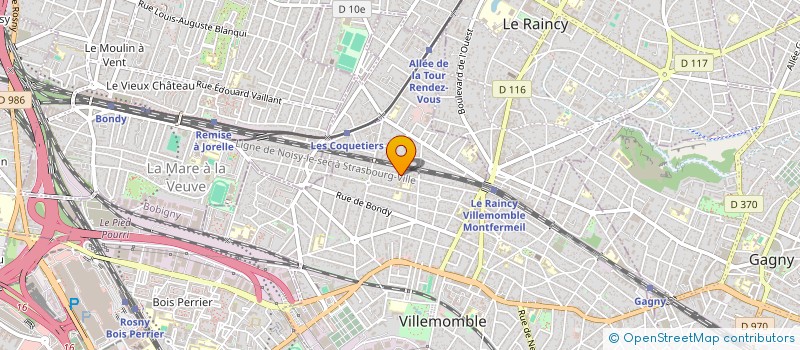 localisation de l'entreprise MADAME ANA SEMEDO CORREIA  VILLEMOMBLE