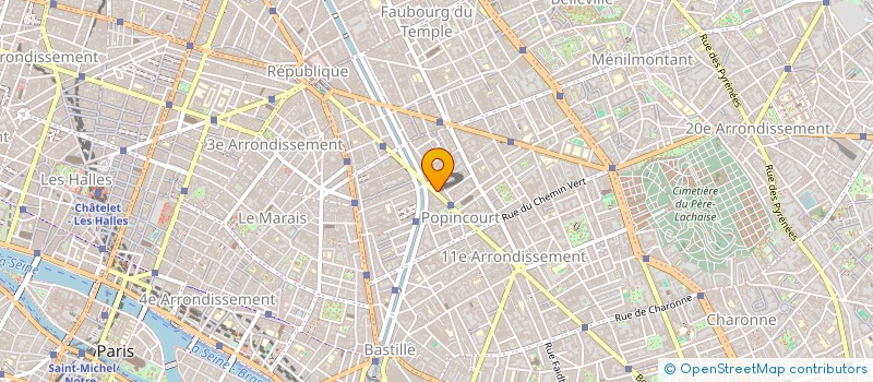 localisation de l'entreprise MADAME ANA SIBILLE  PARIS