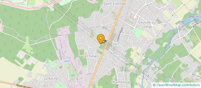 localisation de l'entreprise MADAME ANA SILVA FERREIRA à SAINT-GERMAIN-LES-ARPAJON