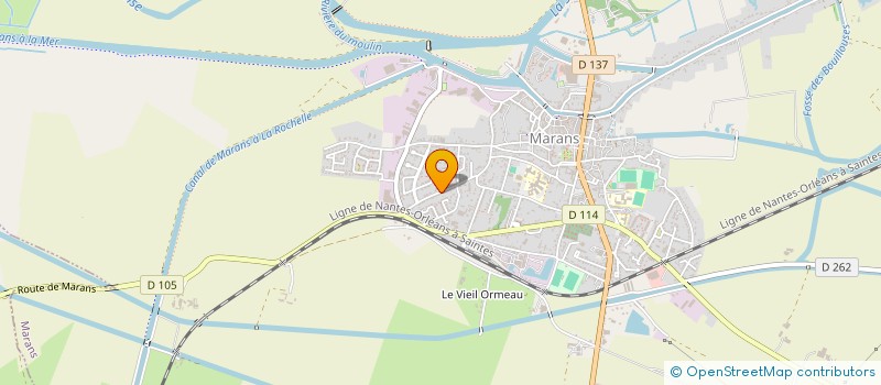 localisation de l'entreprise MADAME ANA SILVA GRAVE à MARANS
