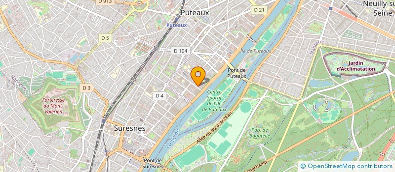 localisation de l'entreprise MADAME ANA SOARES DE VASCONCELOS  PUTEAUX