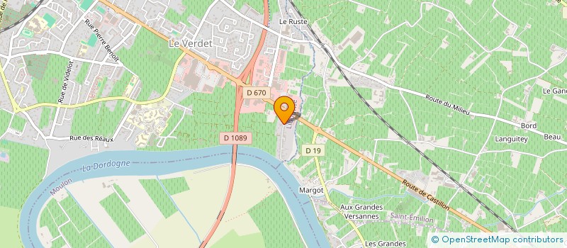 localisation de l'entreprise MADAME ANA SOFIA TEIXEIRA  LIBOURNE