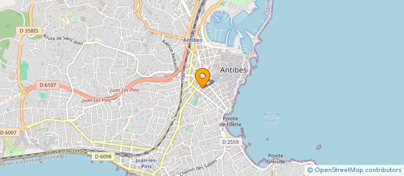 localisation de l'entreprise MADAME ANA SPENCER à ANTIBES