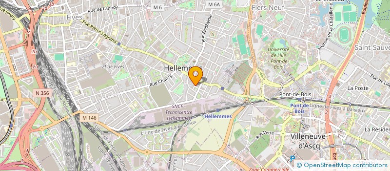 localisation de l'entreprise MADAME ANA TALEB à LILLE
