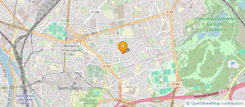 localisation de l'entreprise MADAME ANA TOLICA à SAINT-DENIS