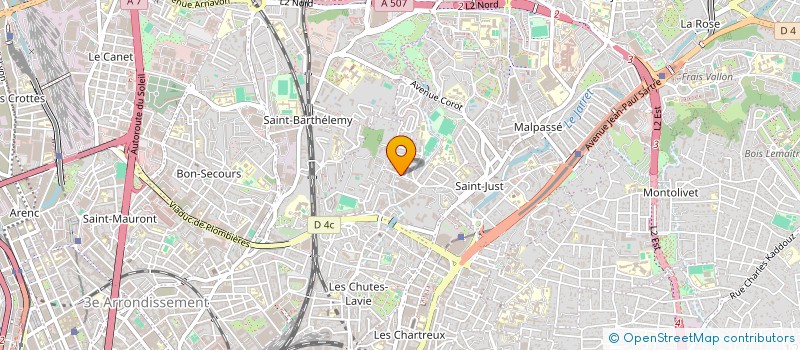 localisation de l'entreprise MADAME ANA URSU  MARSEILLE