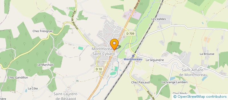 localisation de l'entreprise MADAME ANA VAZQUEZ à MONTMOREAU