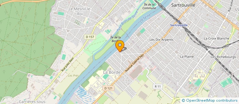 localisation de l'entreprise MADAME ANA VELOSO  MONTESSON