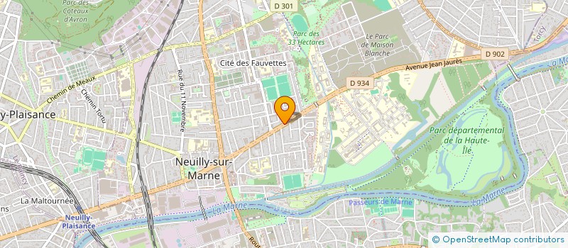 localisation de l'entreprise MADAME ANA VICTORIA VILLAFANA RAMIREZ à NEUILLY-SUR-MARNE