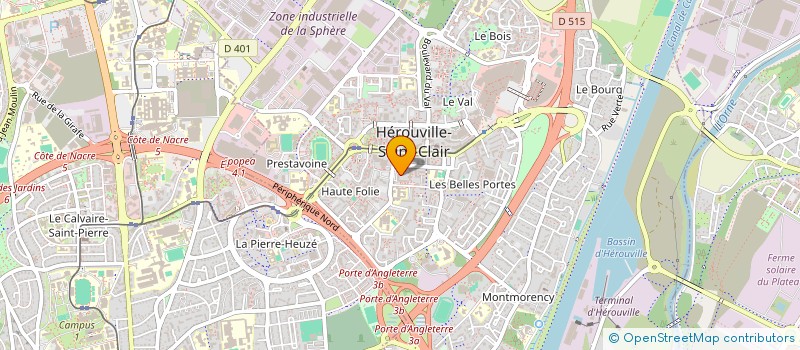 localisation de l'entreprise MADAME ANA VIEIRA GASPAR HENRIQUES à HEROUVILLE SAINT CLAIR