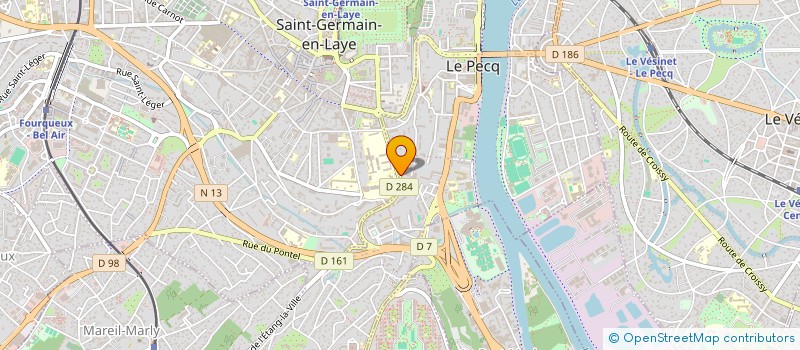 localisation de l'entreprise MADAME ANA VUKMIROVIC  LE PECQ