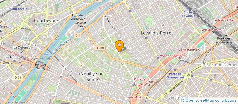 localisation de l'entreprise MADAME ANA YARPAZ BENAVIDES à NEUILLY-SUR-SEINE