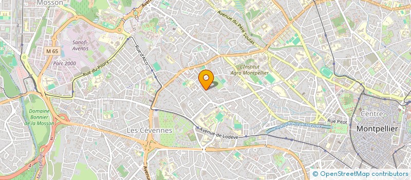 localisation de l'entreprise MADAME ANABEL LANIEZ à MONTPELLIER