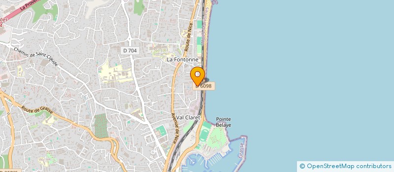 localisation de l'entreprise MADAME ANABELA ALVES NUNES  ANTIBES