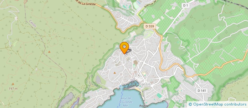 localisation de l'entreprise MADAME ANABELA ANDRADE DE SOUSA FERREIRA  CASSIS