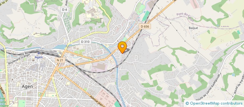 localisation de l'entreprise MADAME ANABELA GONCALVES PINTO  AGEN