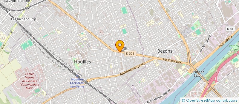 localisation de l'entreprise MADAME ANABELA NOGUEIRA  HOUILLES