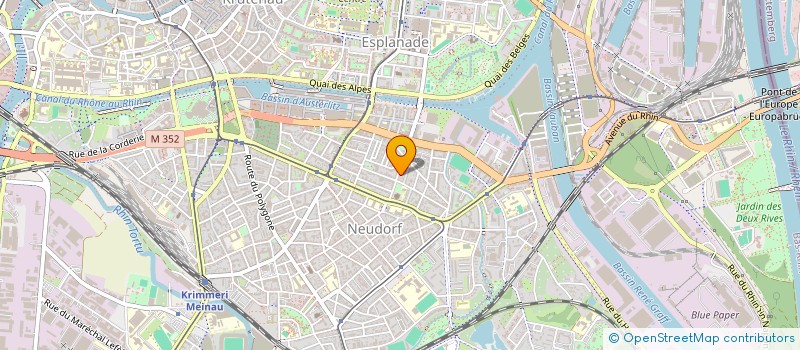 localisation de l'entreprise MADAME ANABELLA MENDES à STRASBOURG