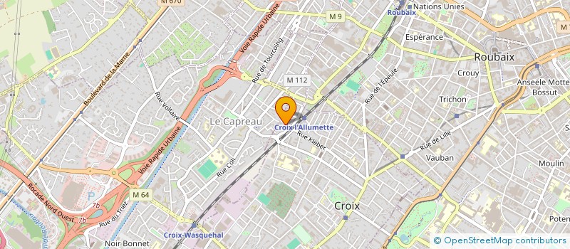 localisation de l'entreprise MADAME ANABELLE CARPENTIER à CROIX
