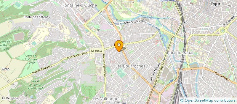 localisation de l'entreprise MADAME ANABELLE CASTOR à DIJON