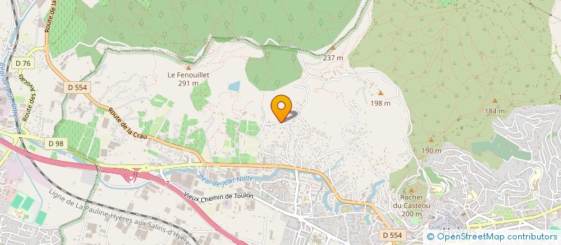 localisation de l'entreprise MADAME ANABELLE RIFFLET  HYERES