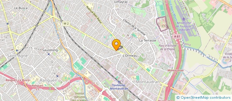 localisation de l'entreprise MADAME ANAE VENTAGE  TOULOUSE