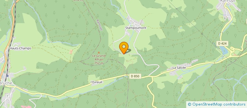 localisation de l'entreprise MADAME ANAEL BERARD  RANRUPT