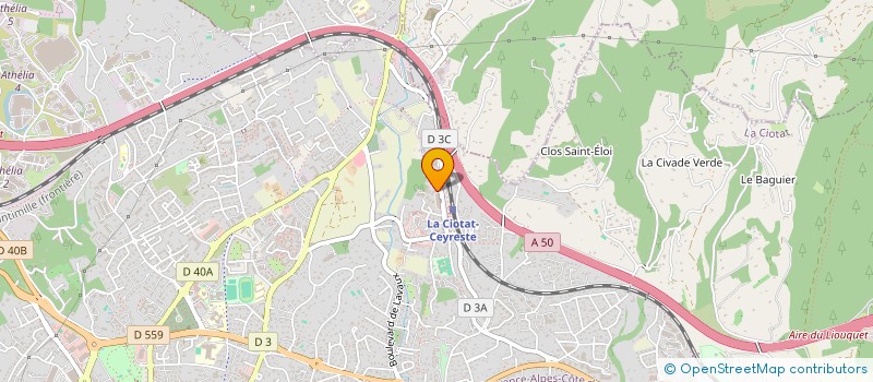 localisation de l'entreprise MADAME ANAEL SECHEPEE à LA CIOTAT