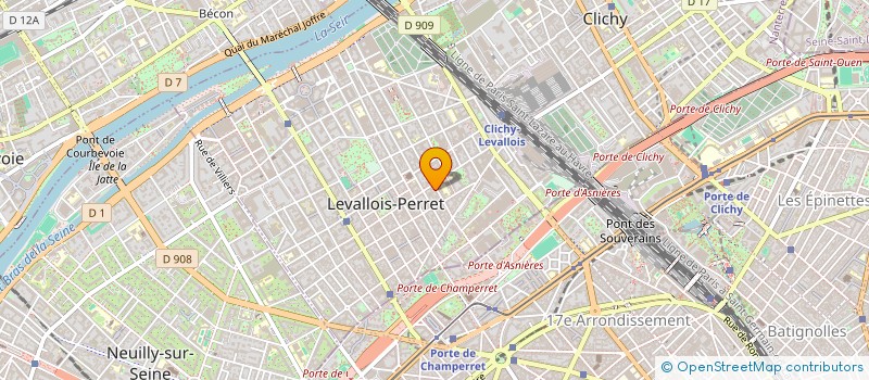 localisation de l'entreprise MADAME ANAEL TORJMAN à LEVALLOIS-PERRET