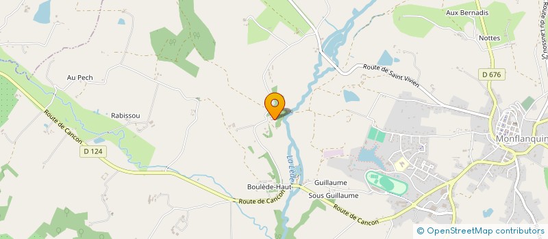 localisation de l'entreprise MADAME ANAELE POULNOIS  MONFLANQUIN