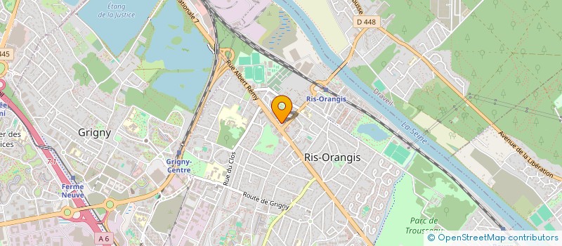 localisation de l'entreprise MADAME ANAELE SUREAU à RIS ORANGIS