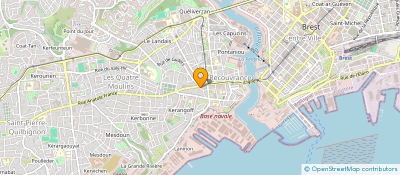 localisation de l'entreprise MADAME ANAELLE ABASQ à BREST
